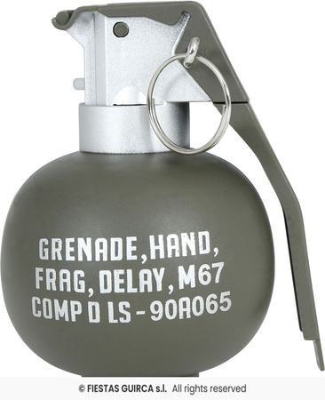 Granat atrapa ze światłem i dźwiękiem 10 cm