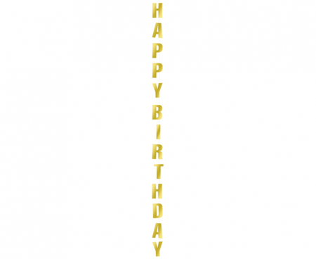 Dekoracja pionowa B&C Happy Birthday,