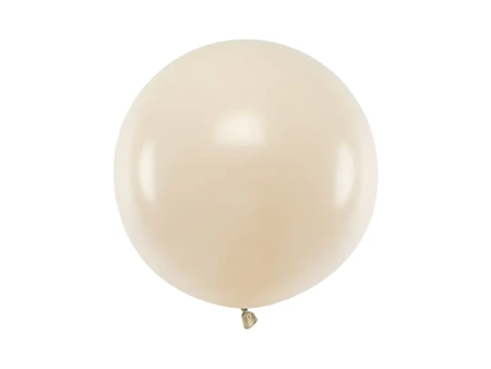 Balon okrągły 60 cm, nude