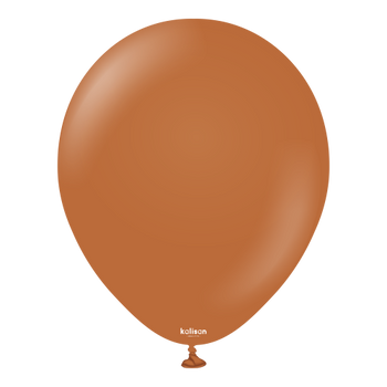 Balony Kalisan 18" Standard Caramel Brown  - 25szt