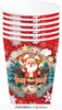 Kubeczki Santa Claus 6 szt, 240 ml