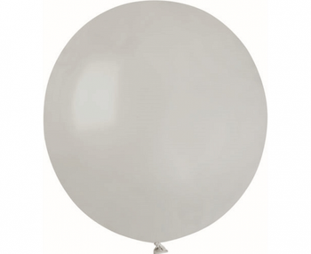 Balony G150 pastel 19" - szare 70/ 1 szt
