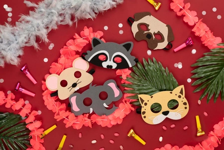 Maska filcowa Słoń 1szt