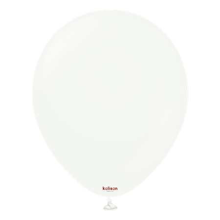 Balony Kalisan 12 " Standard White 100 szt