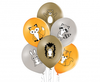 Balony D11 Forest Animals PA Mix3 2C2S, 6 szt.