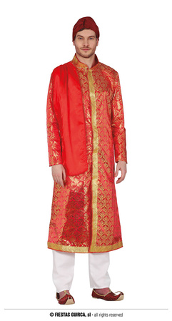 Strój męski Indyjski Książę Bollywood, rozm. L