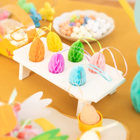 Dekoracje wielkanocne Jajka w gniazdkach 3szt.