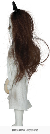 Dekoracja wisząca "Dziewczynka z pluszakiem ", 30cm