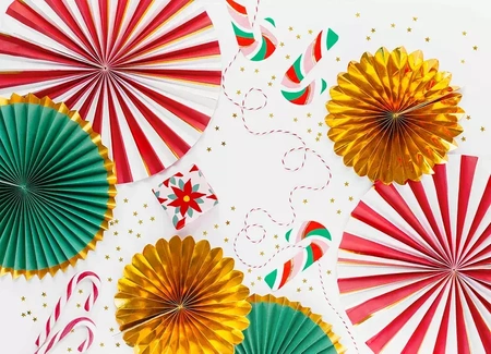 Rozety dekoracyjne, mix, 26-43 cm