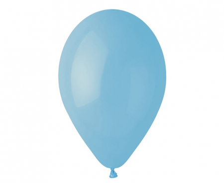 Balony G90 pastel 10" - niebieskie delikatne 72/ 100 szt. (macaron)