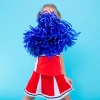 Pompony cheerleaderki niebieskie 2szt.