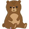 Balon foliowy 34"/86 cm Woodland Miś (Bear)