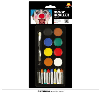 Farbki i kredki, 16 szt. mix