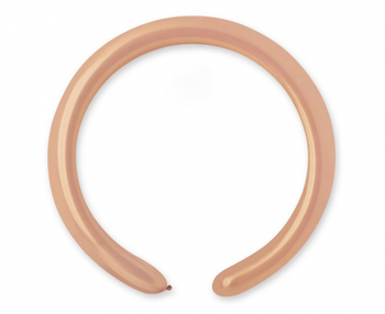 Balony D4 - Rurki włoskie różowe mgliste 99/ 100 szt.