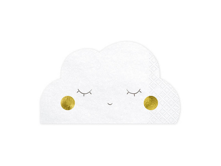 Serwetki - Chmurka, 16x9,5cm