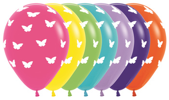 Balony Butterflies - Assortment 12",25 szt