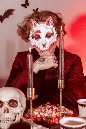 Maska Krwawy Wilk, 17x20cm