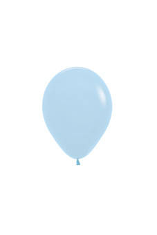 Balony Pastel Matte Blue 5", 50 szt