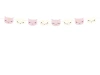 Girlanda Kotek, mix, 1,4m