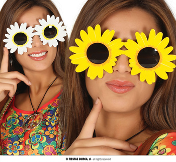 Okulary imprezowe Stokrotki