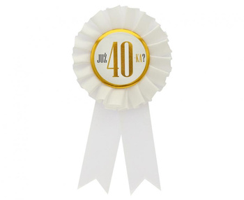 Kotylion "Już 40-tka?"