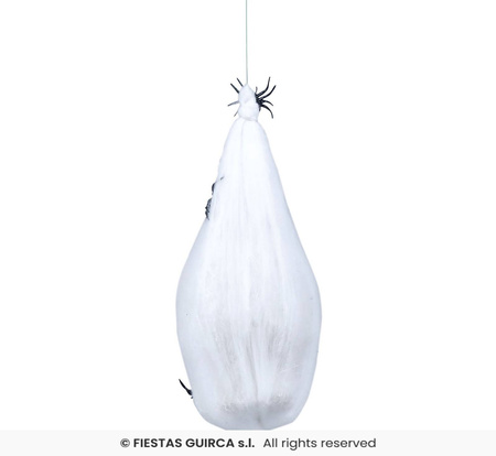 Dekoracja wisząca kokon z pajęczyny