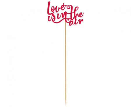 Dekoracja papierowa Love is in the air, 10x30 cm