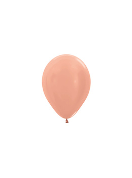 Balony Metallic Rose Gold 5", 50 szt
