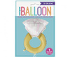Balon foliowy 32" Pierścionek zaręczynowy
