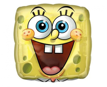 Balon foliowy 18" - "Spongebob Square Face"