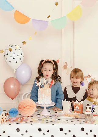 Dekoracje do muffinek Pieski, 7-9.5 cm, mix