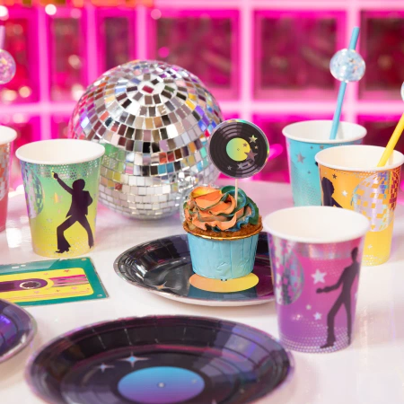 Toppery Retro Disco 8szt. zestaw