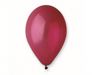 Balony G110 pastel 12" - bordowe 47/ 100 szt.