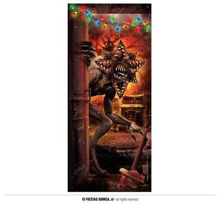 Dekoracja na drzwi Upiorny Demogorgon