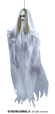 Dekoracja wisząca Duch, interaktywna, 100 cm