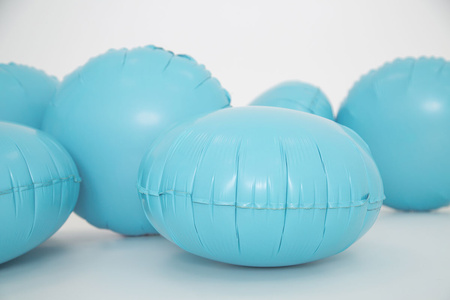 Balon Grabo 18'' Okrągły Matowy Blue