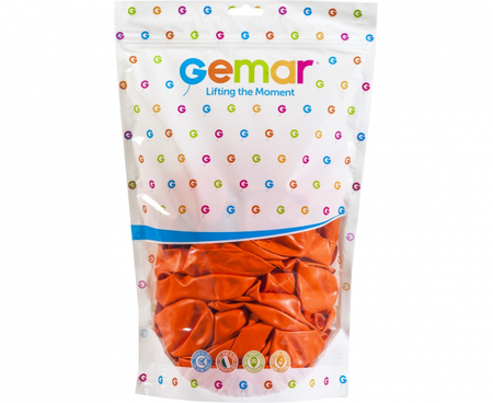 Balony G120 pastel 13" - pomarańczowe 04 / 50 szt.