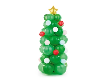 Bukiet balonów - Choinka, mix, 65x161 cm