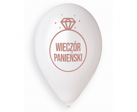 Balony Premium Hel Wieczór Panieński, 13"/ 5 szt.