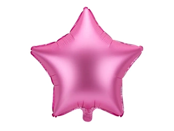 Balon foliowy Gwiazdka, 48cm, różowy