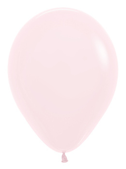 Balony Pastel Matte Pink 12", 50 szt