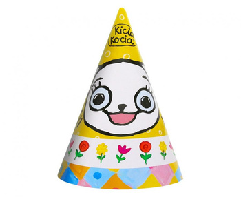 Czapeczki pap. Kicia Kocia (licencja), 6 szt.