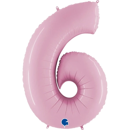 Balon foliowy Grabo Pastel Pink 6 - 26"/66cm