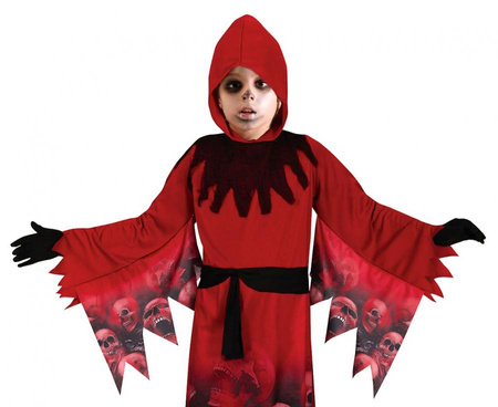 Strój dla dzieci "Czerwony Demon (szata)", rozm. 130/140 cm