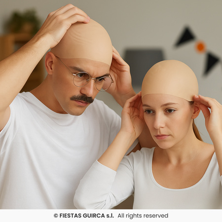 Peruka "Łysina" lateksowa