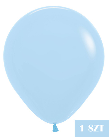 Balony Pastel Matte Blue 18", 1 szt