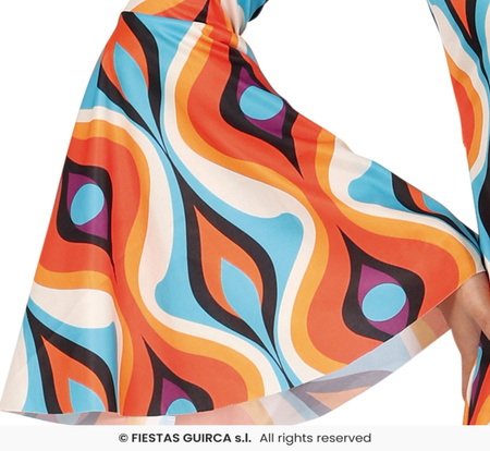 Strój Tancerka Disco lata 70-te, rozm. S