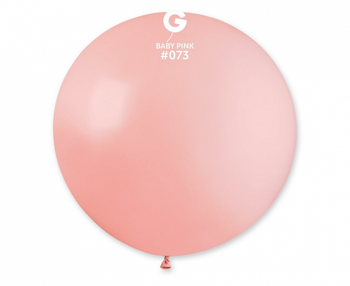 G30 pastel kula 0.80m- różowe delikatne 73/ 1 szt