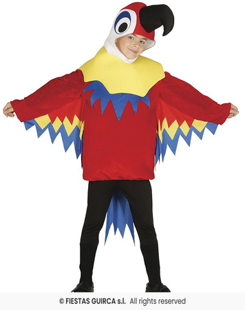 Strój Papugi dla dzieci, rozm. 101-109 cm