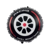 Balon foliowy 18", Racing Car Flaga koło